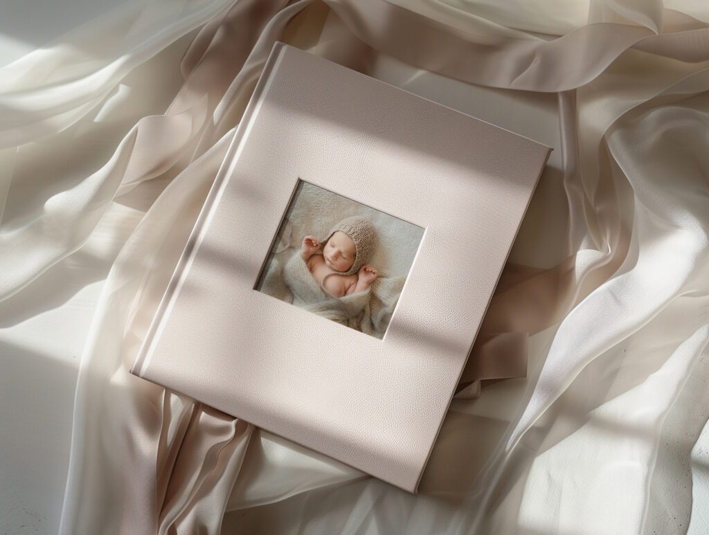 Album from a newborn session in Michigan with Alissa Saylor